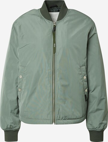 QS Between-Season Jacket in Green: front