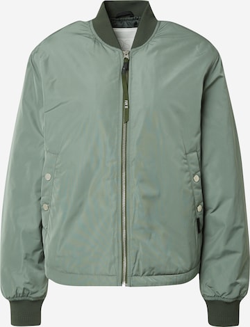 QS Between-season jacket in Green: front