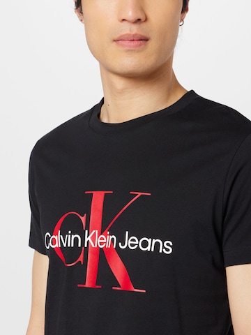 Calvin Klein Jeans Majica | črna barva