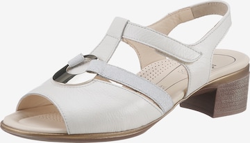 ARA Sandals in White: front