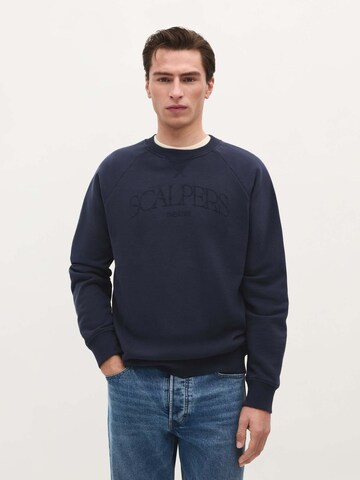 Sweat-shirt 'Theatre Flock' Scalpers en bleu : devant