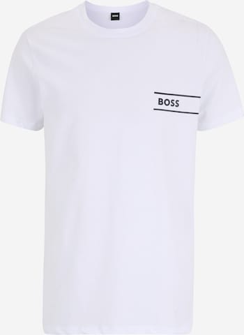 Maglietta intima 'RN 24' di BOSS Black in bianco: frontale