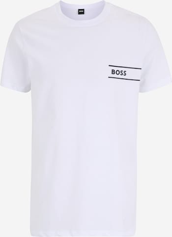 BOSS Black - Camisola interior 'RN 24' em branco: frente