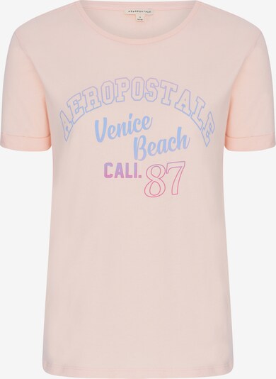 AÈROPOSTALE T-shirt 'Venice' en bleu clair / violet / rose clair, Vue avec produit