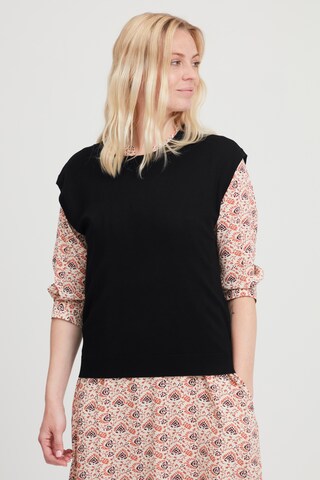 Fransa Sweater in Black: front