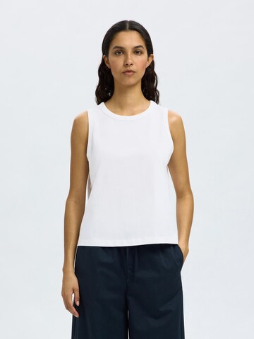 SELECTED FEMME Top in White: front