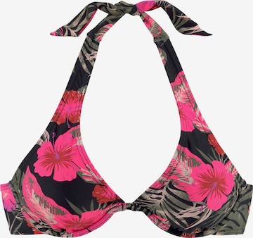 VENICE BEACH Bikinitop 'Marly' in Schwarz: Vorderseite
