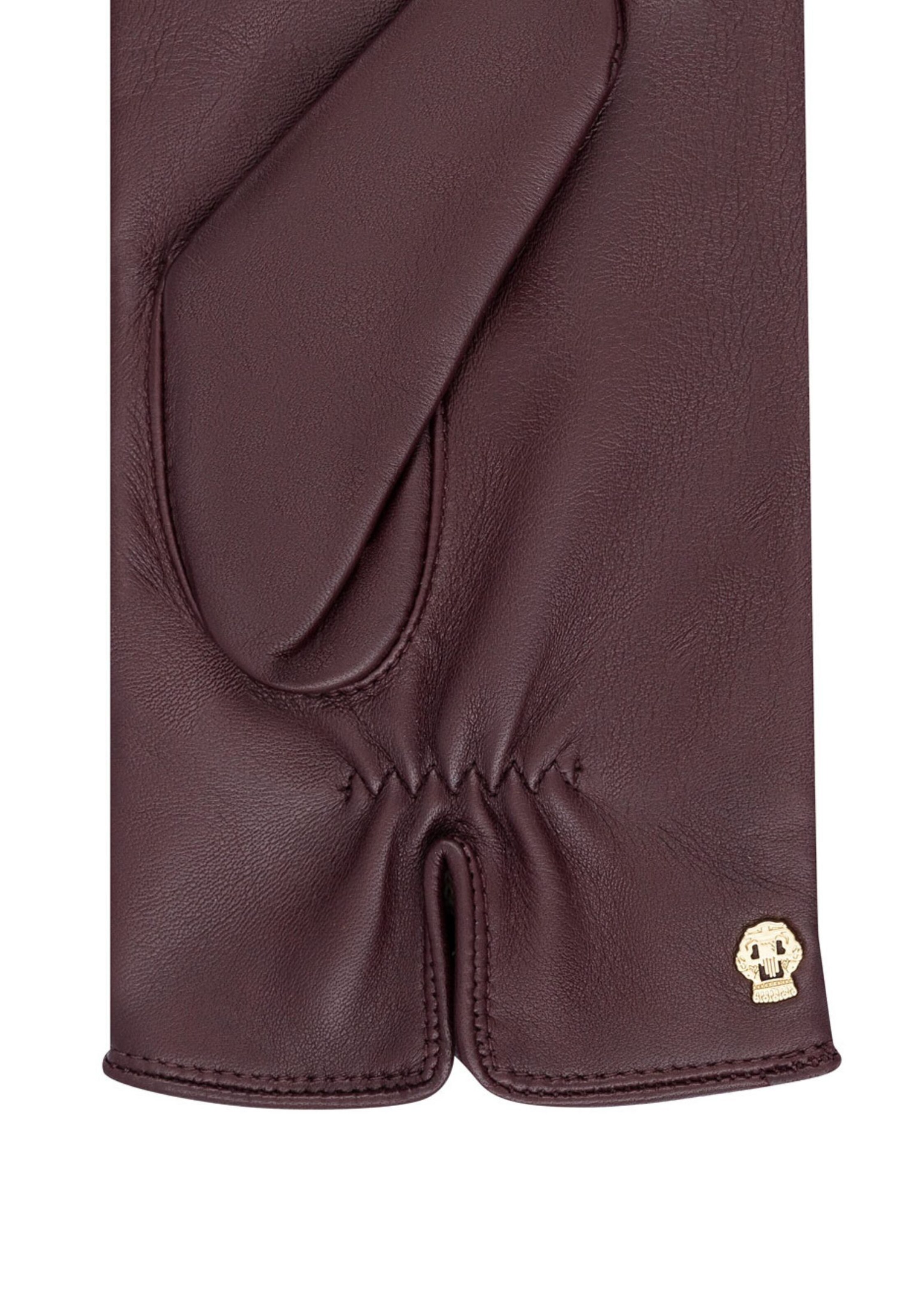 Roeckl Full Finger Gloves 'FAENZA' in Red