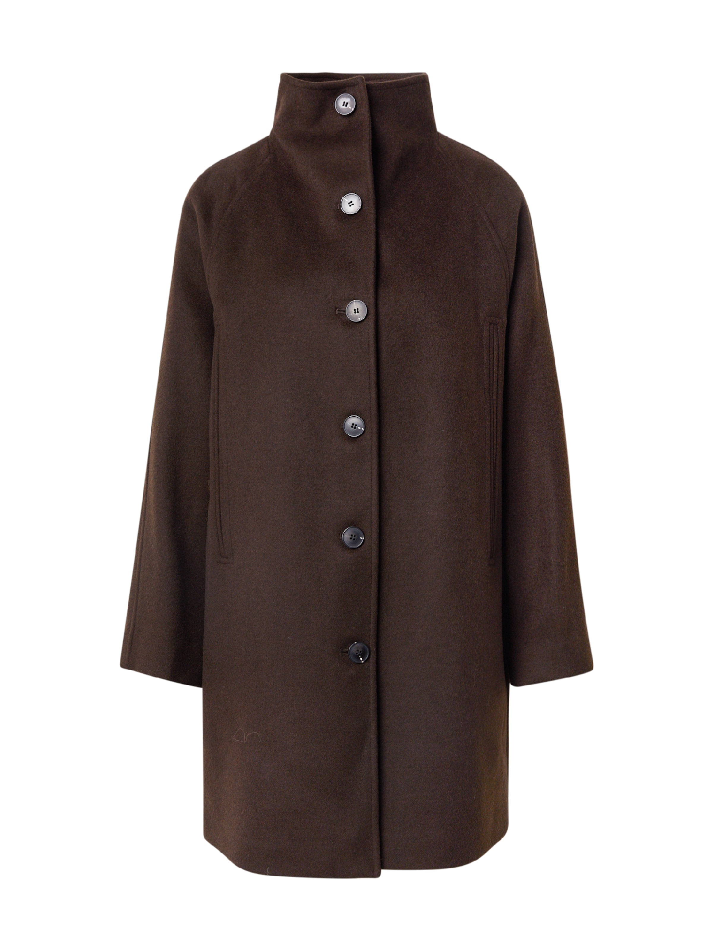 SELECTED Mantel 'SLFVINNI' in Braun: Vorderseite