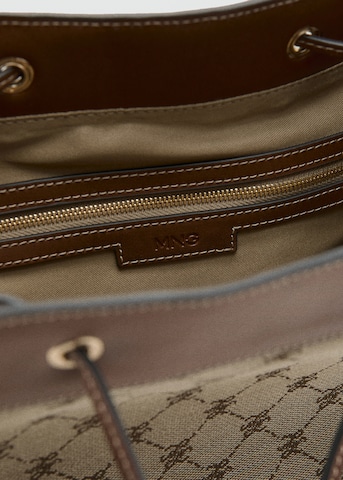 MANGO Beuteltasche 'DENIZT' in Braun