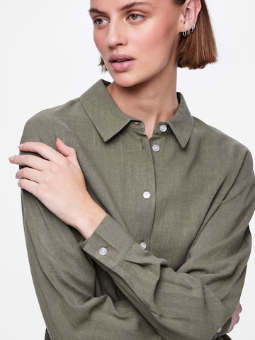 PIECES Blouse 'VINSTY' in Groen