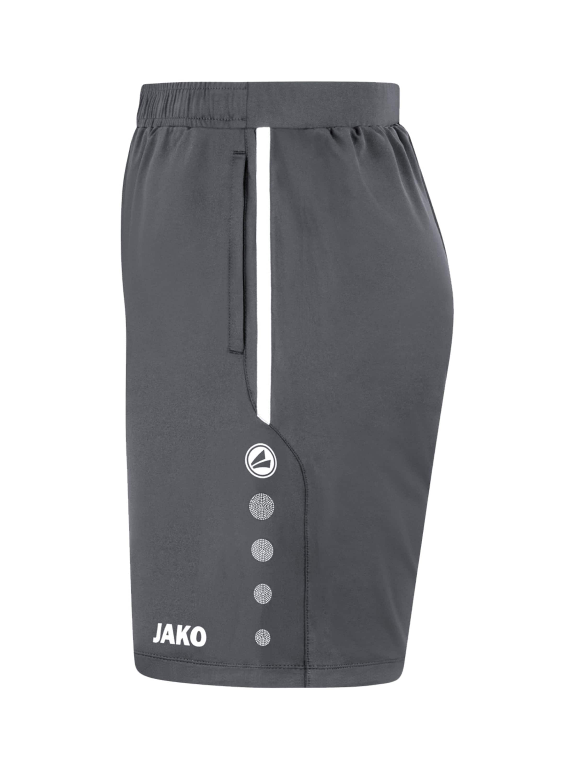 JAKO Regular Workout Pants in Grey