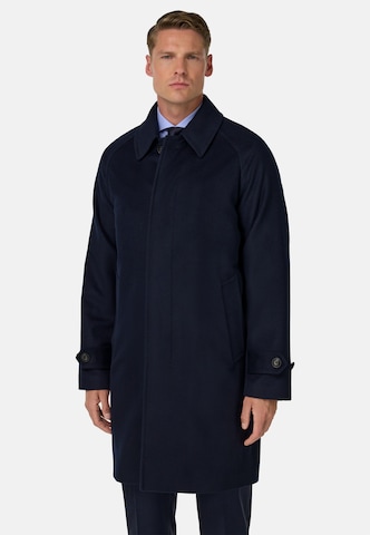Boggi Milano Winter coat in Blue: front