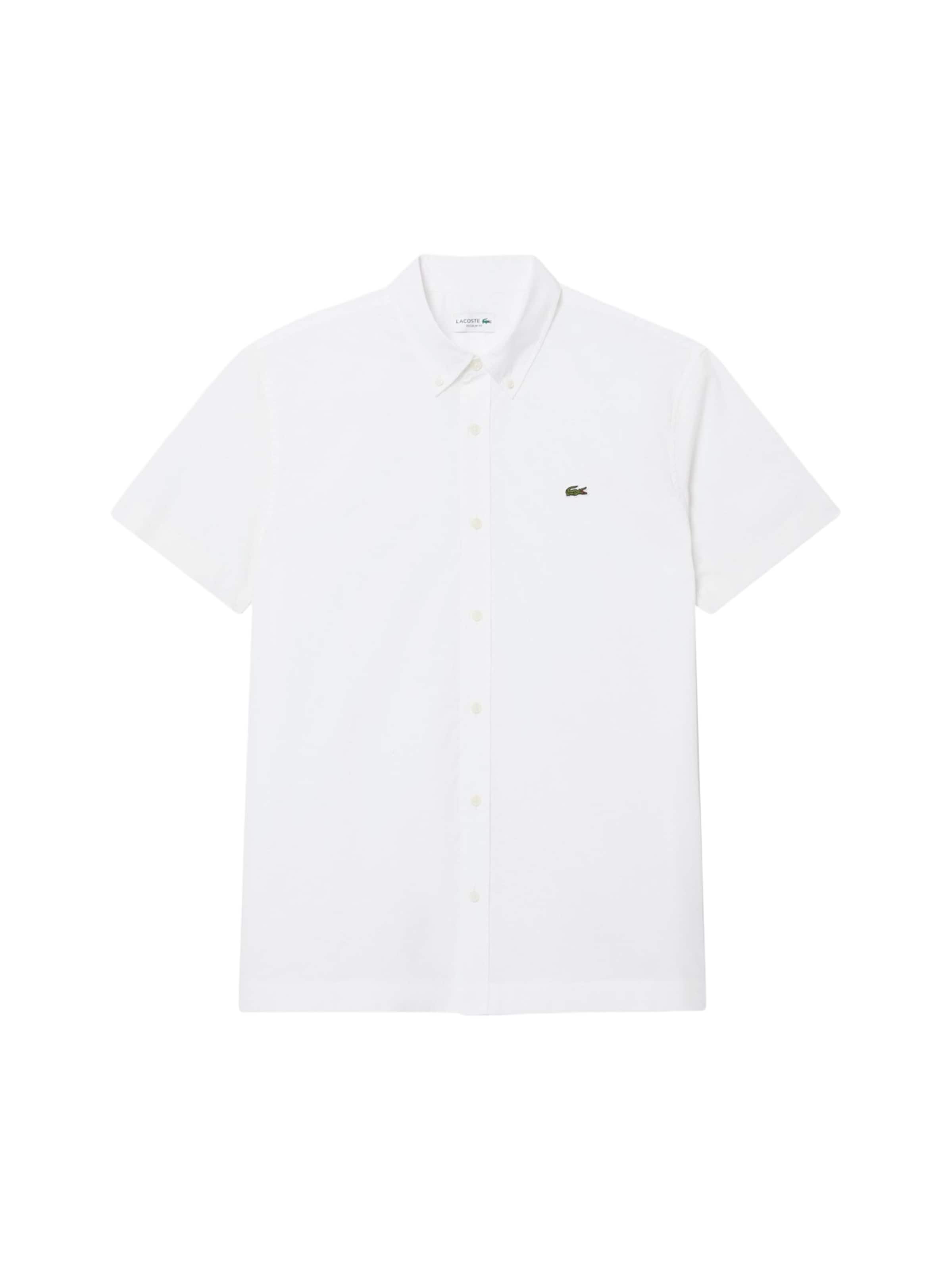 Camicia di LACOSTE in bianco: frontale