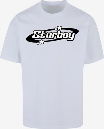 9N1M SENSE Shirt 'Starboy' in Wit: voorkant