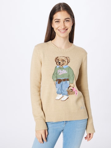 Polo Ralph Lauren Pullover in Beige: predná strana