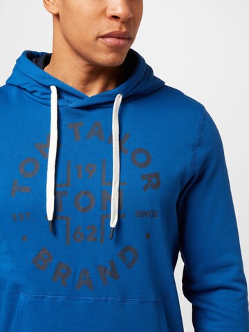 TOM TAILOR Sweatshirt in Blau