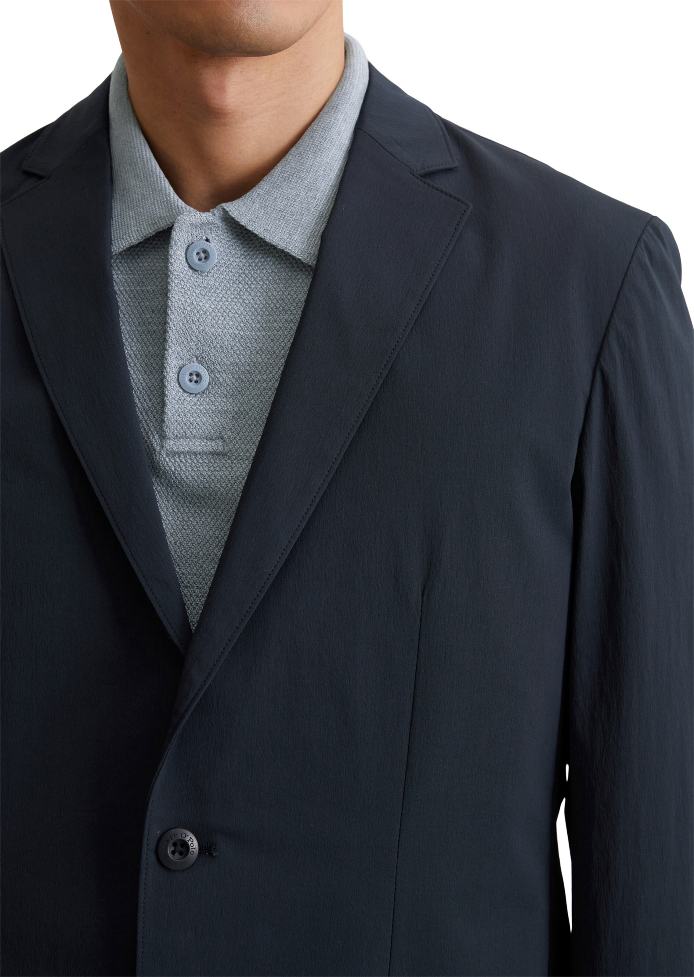 Marc O'Polo Slim fit Colbert in Blauw