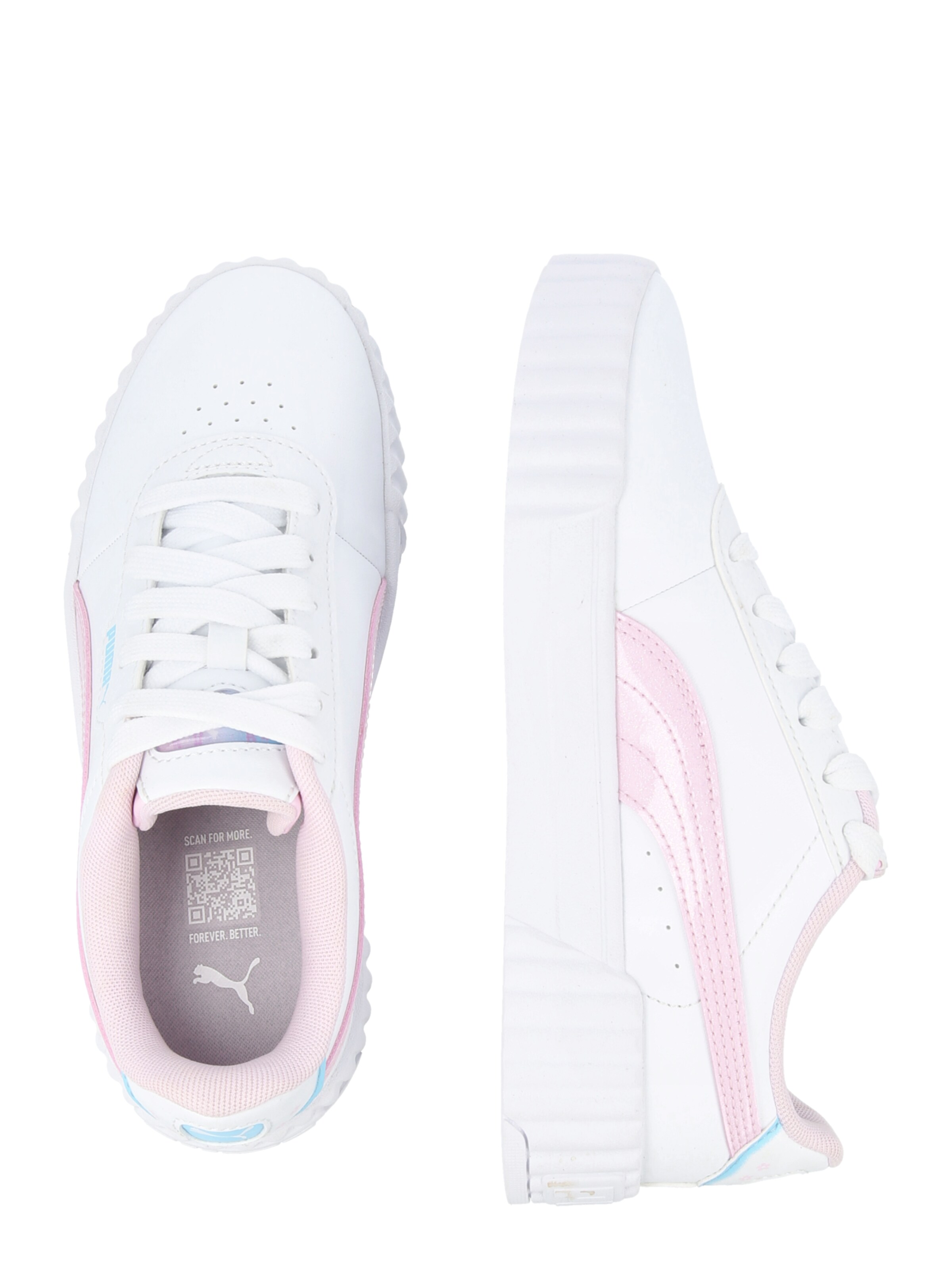 Baskets basses 'Carina 3.0 Jelly Heaven' PUMA en blanc