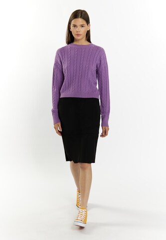 MYMO - Pullover 'Biany' em roxo