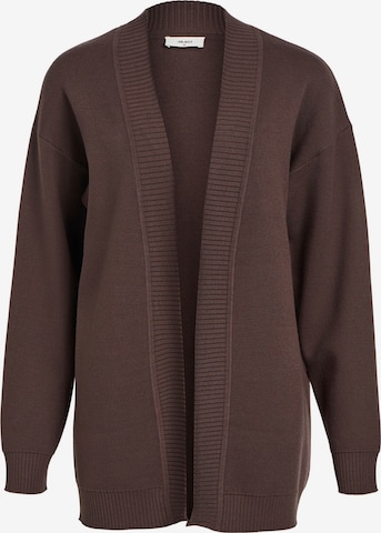 OBJECT Knit Cardigan 'REYNARD' in Brown: front