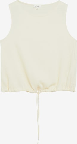 s.Oliver Blusentop in Beige: Vorderseite