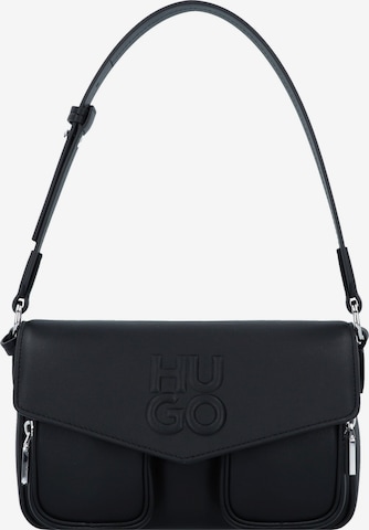 HUGO Red Shoulder Bag 'Bel ' in Black: front