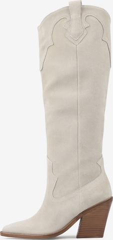 Bottes de cowboy ' New-Kole ' BRONX en beige : devant