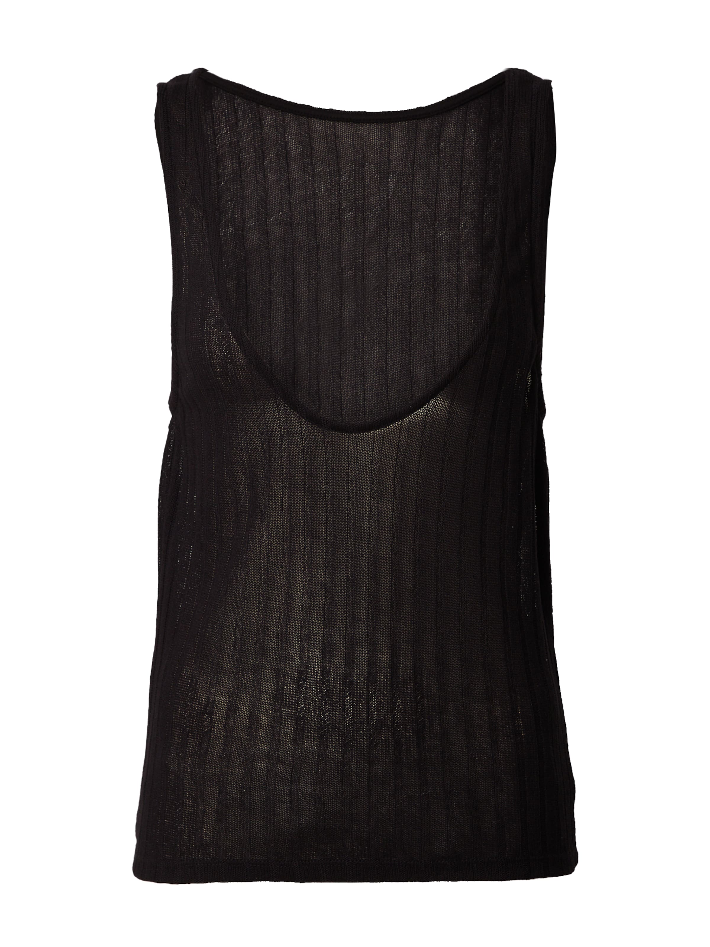 NLY by Nelly Top in Schwarz: Vorderseite