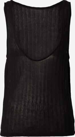 NLY by Nelly Top in Black: front