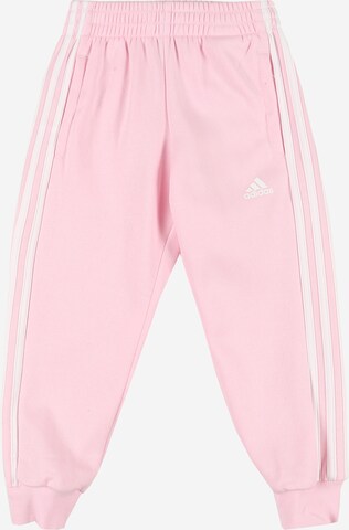 Pantalon de sport ADIDAS SPORTSWEAR en rose : devant