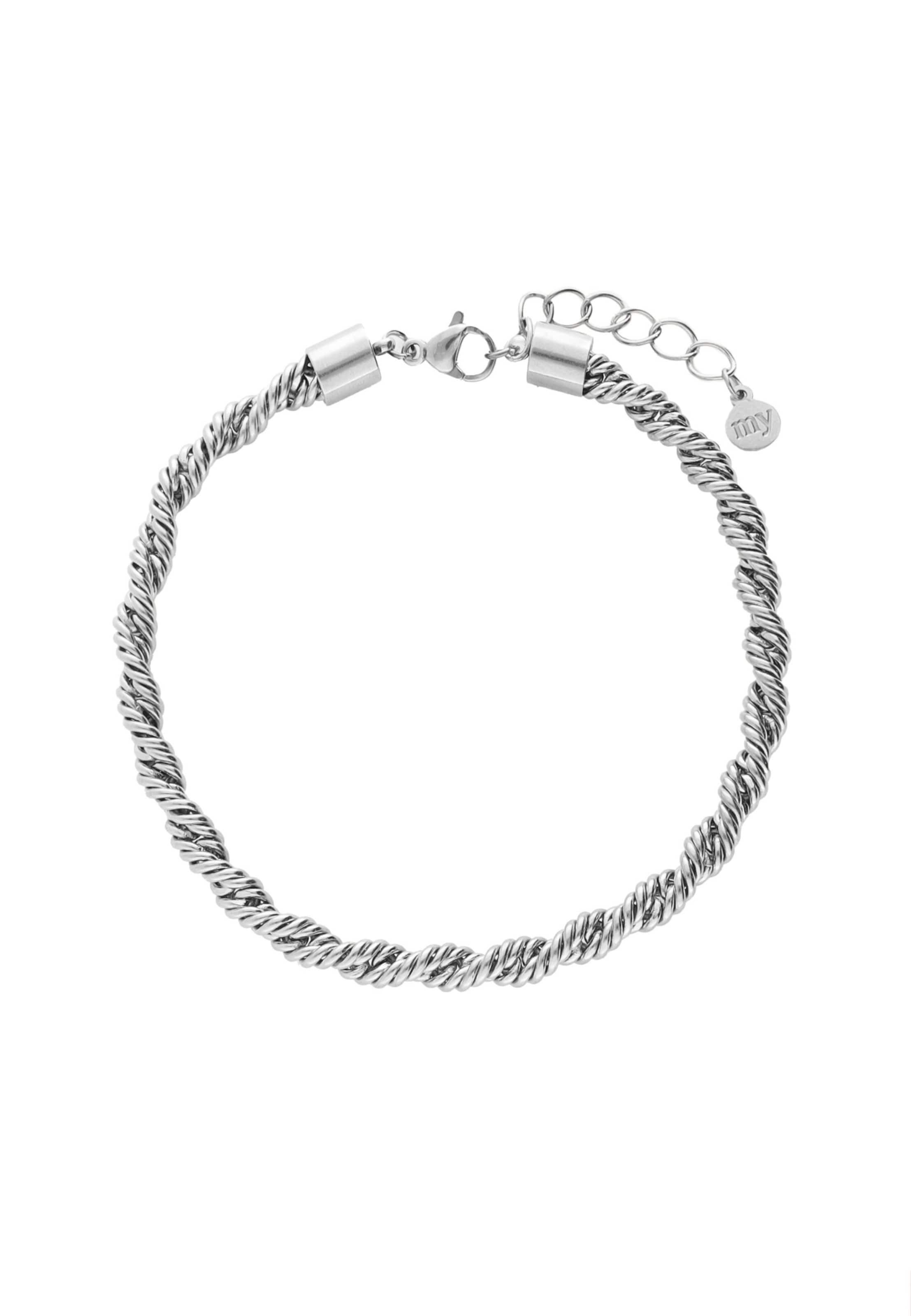 Bracelet My Jewellery en gris : devant