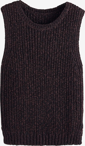 Next Knitted Top in Purple: front