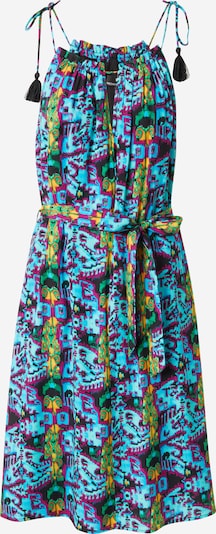 FREEMAN T. PORTER Summer dress 'Raffine Soweto' in Light blue / Green / Pink / Black, Item view