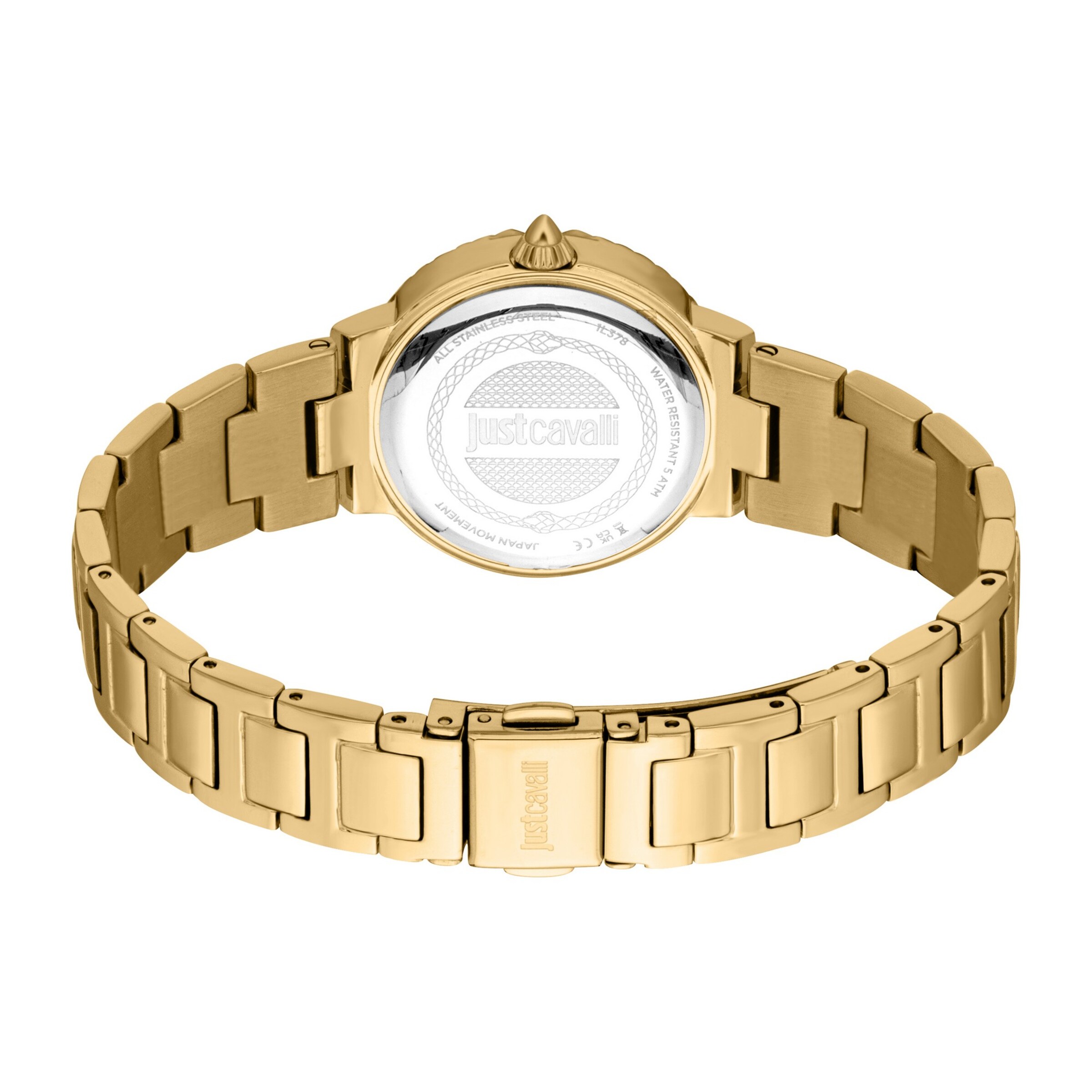 Just Cavalli Time Analog Watch in Gold