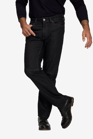 JP1880 Regular Jeans in Schwarz: predná strana