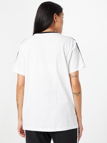 ADIDAS SPORTSWEAR - Camisa funcionais 'Essentials 3-Stripes' em branco