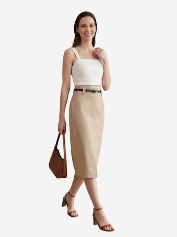 Jupe My fashion en beige