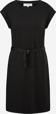 comma casual identity - Vestido en negro: frente