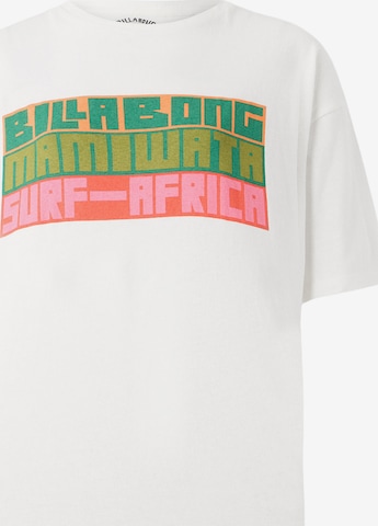 balta BILLABONG Marškinėliai 'SURF AFRICA': priekis