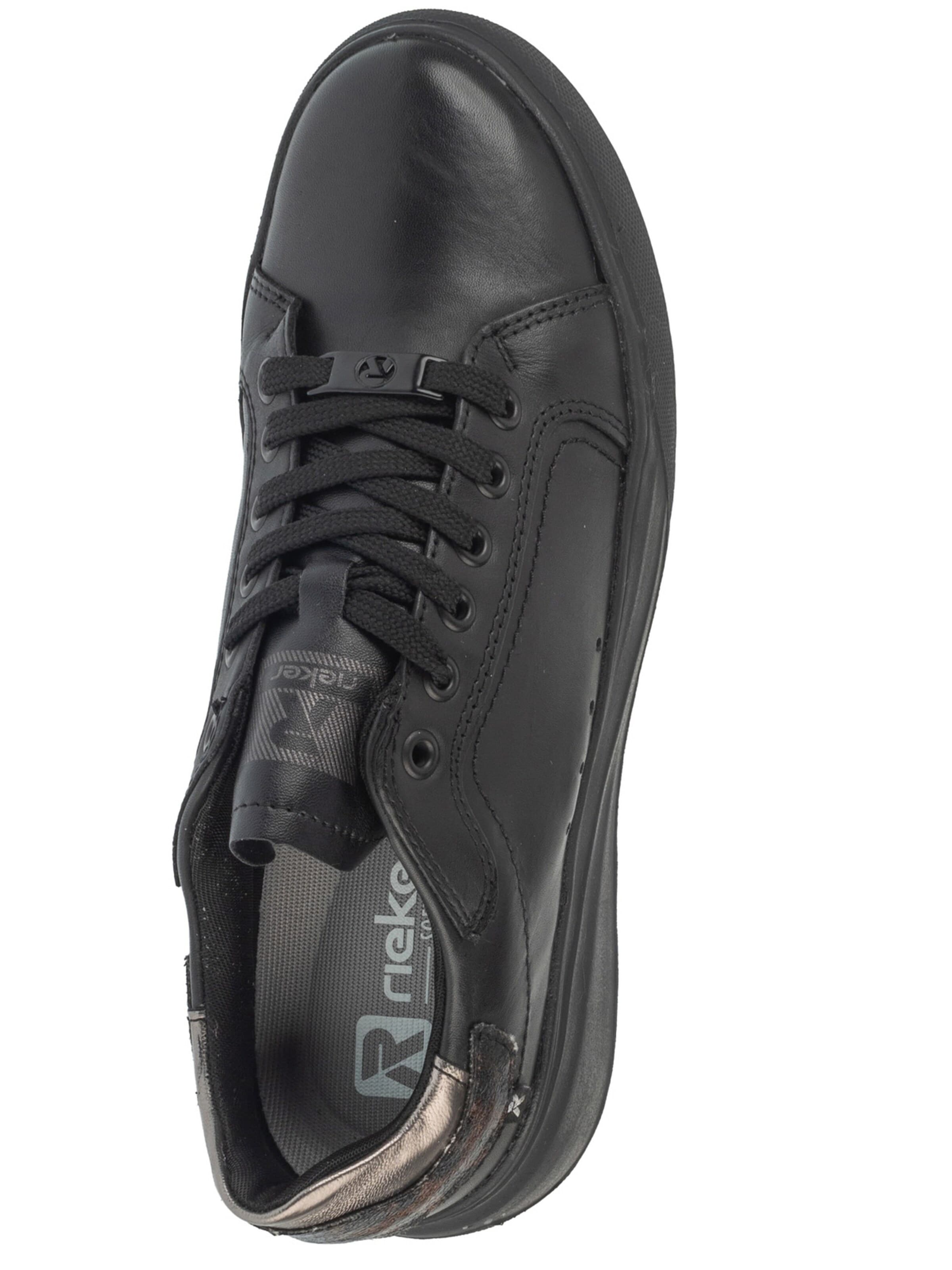Baskets basses 'W2303' Rieker en noir