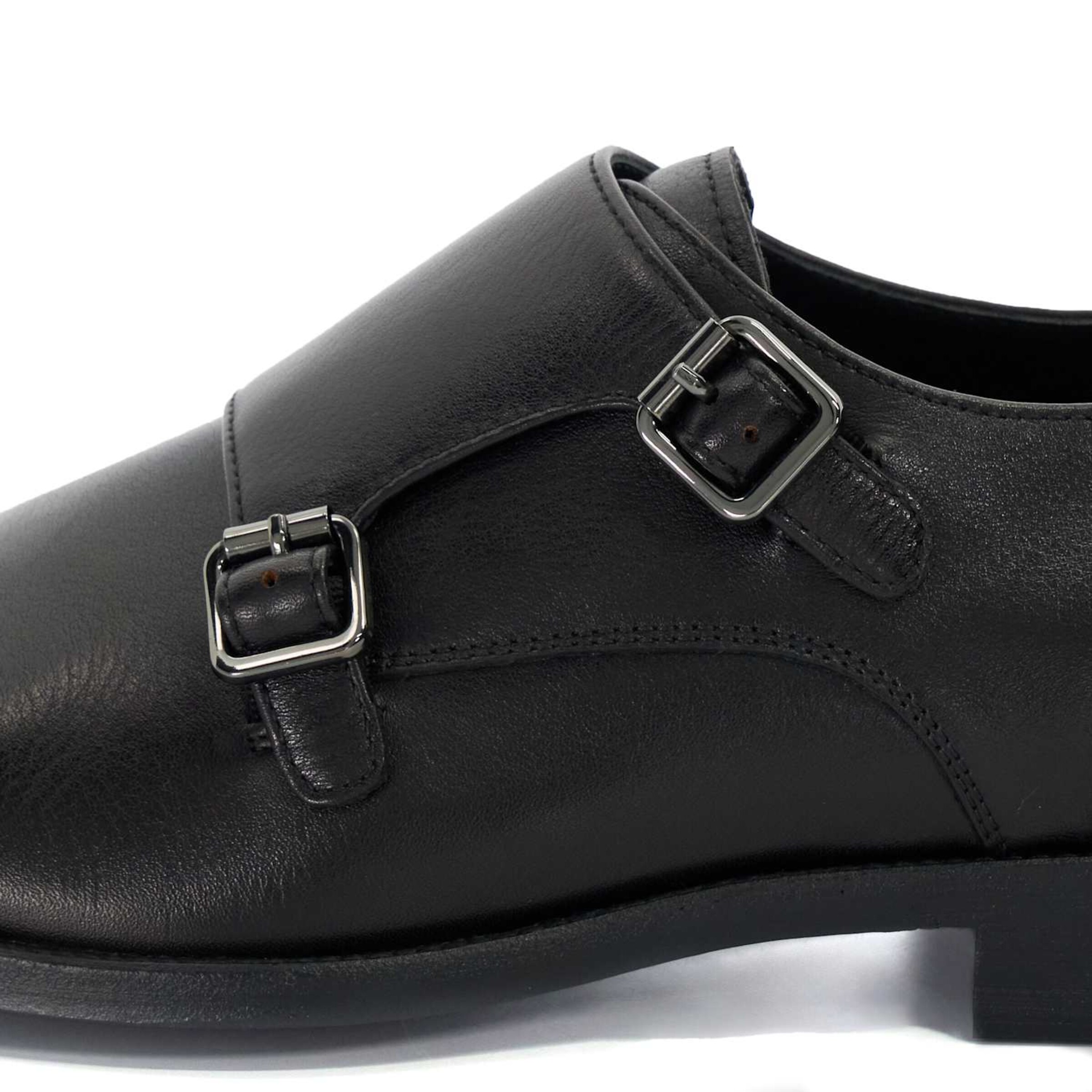 Dune LONDON Slipper 'Ralphie' in Schwarz