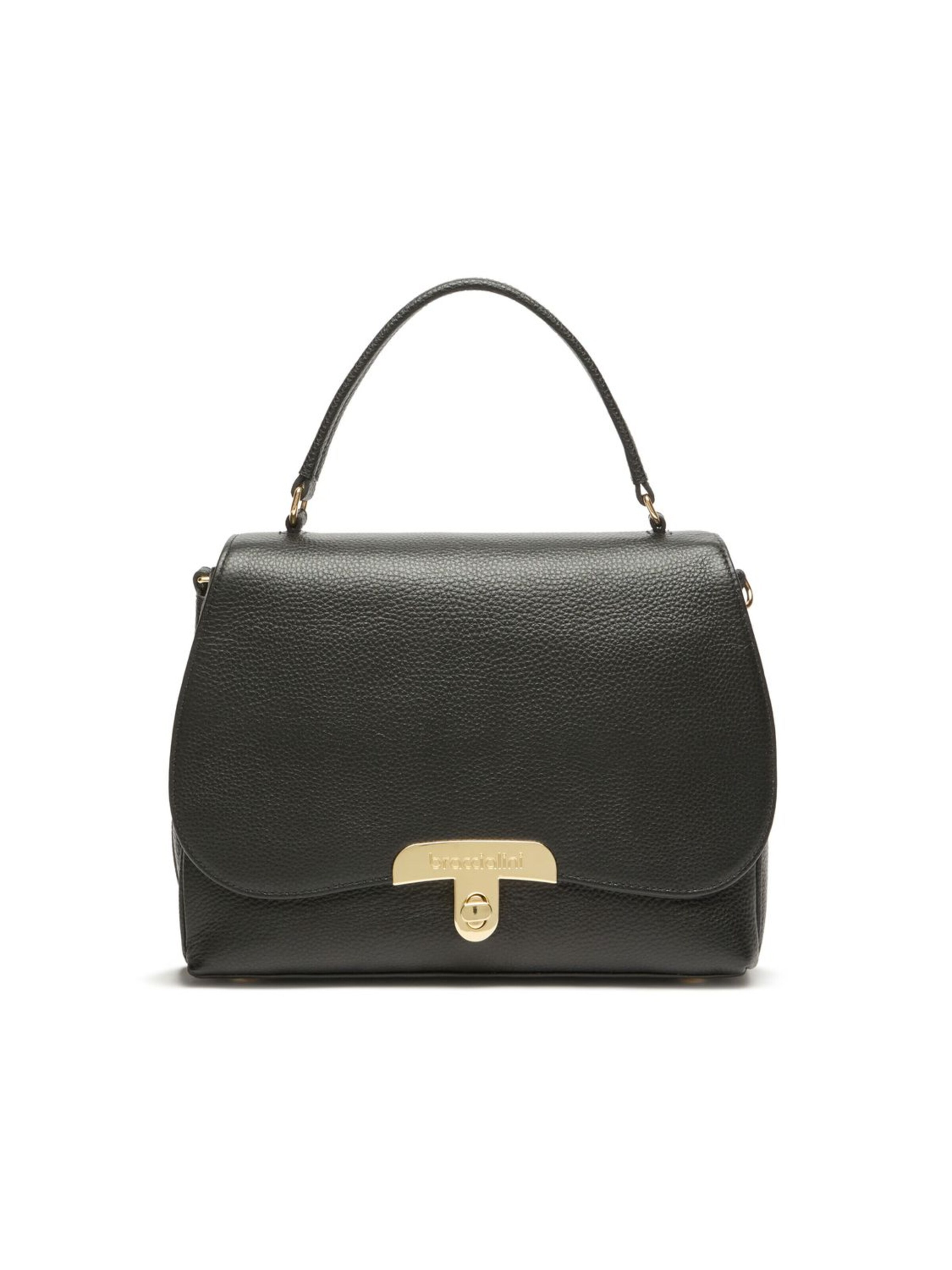 Borsa a mano 'Michelle' di Braccialini in nero: frontale