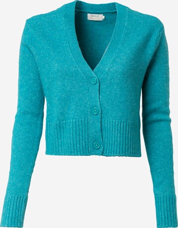 ONLY Knit Cardigan 'MACADAMIA' in Blue: front