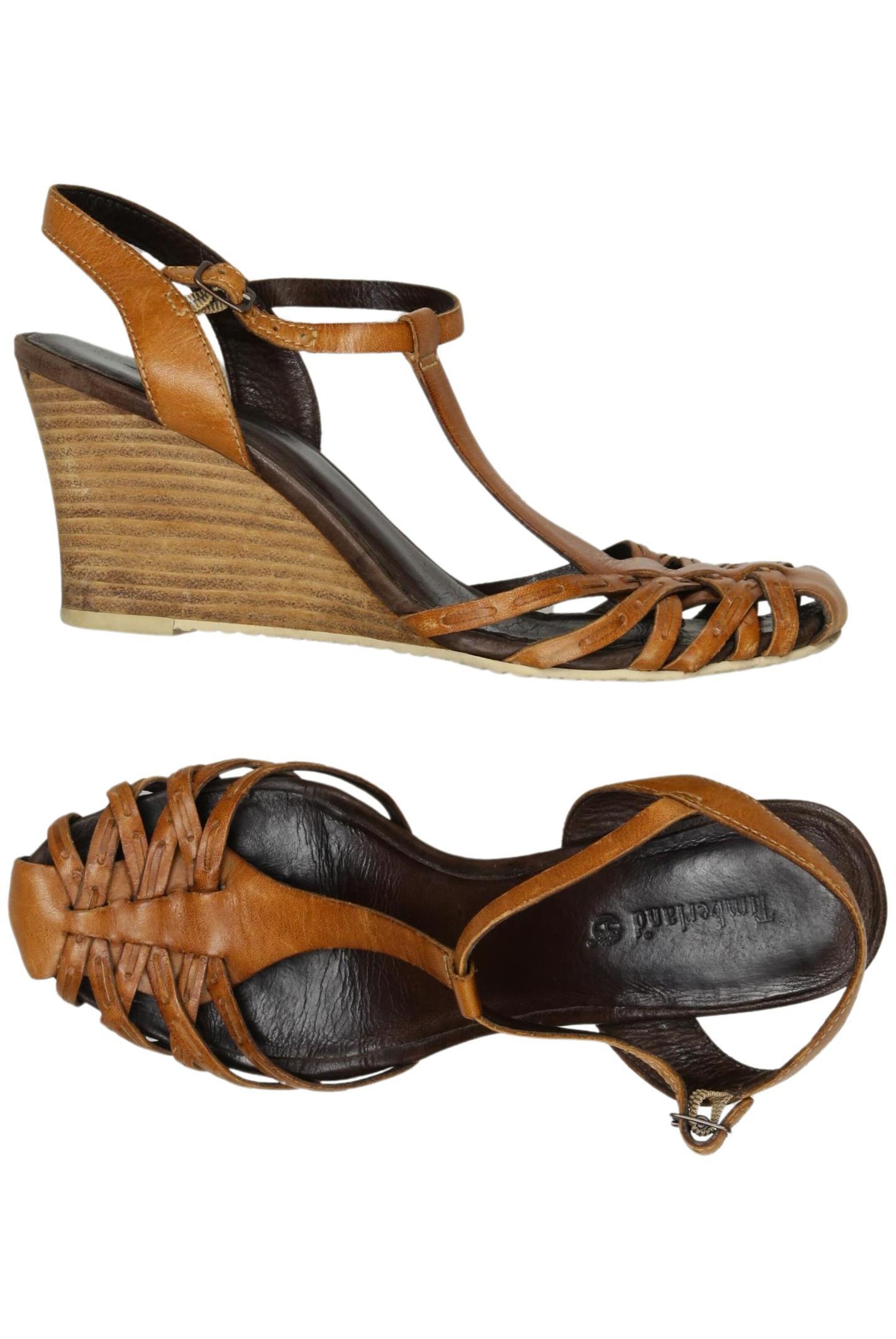 TIMBERLAND Sandals & High-Heeled Sandals in 36 in Brown: front