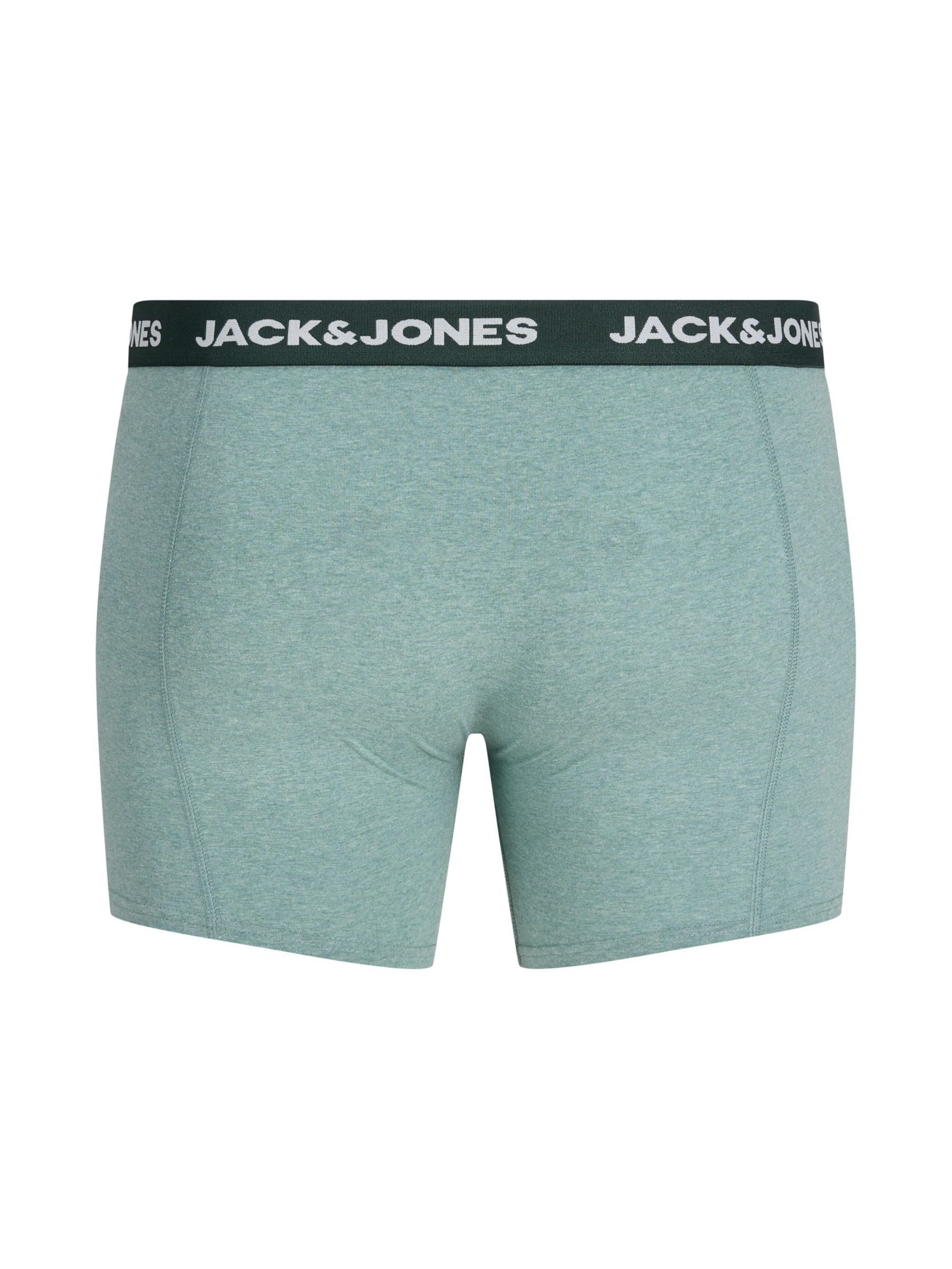 JACK & JONES - Calzoncillo boxer en verde
