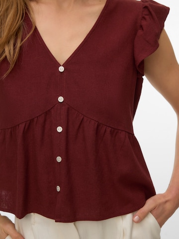 VERO MODA Blouse 'VMMYMILO' in Rood