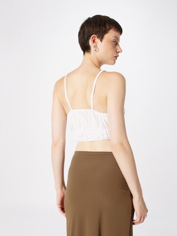 Gina Tricot - Top 'Sanna' en blanco