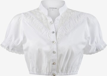 STOCKERPOINT Traditional Blouse 'B-4020' in White