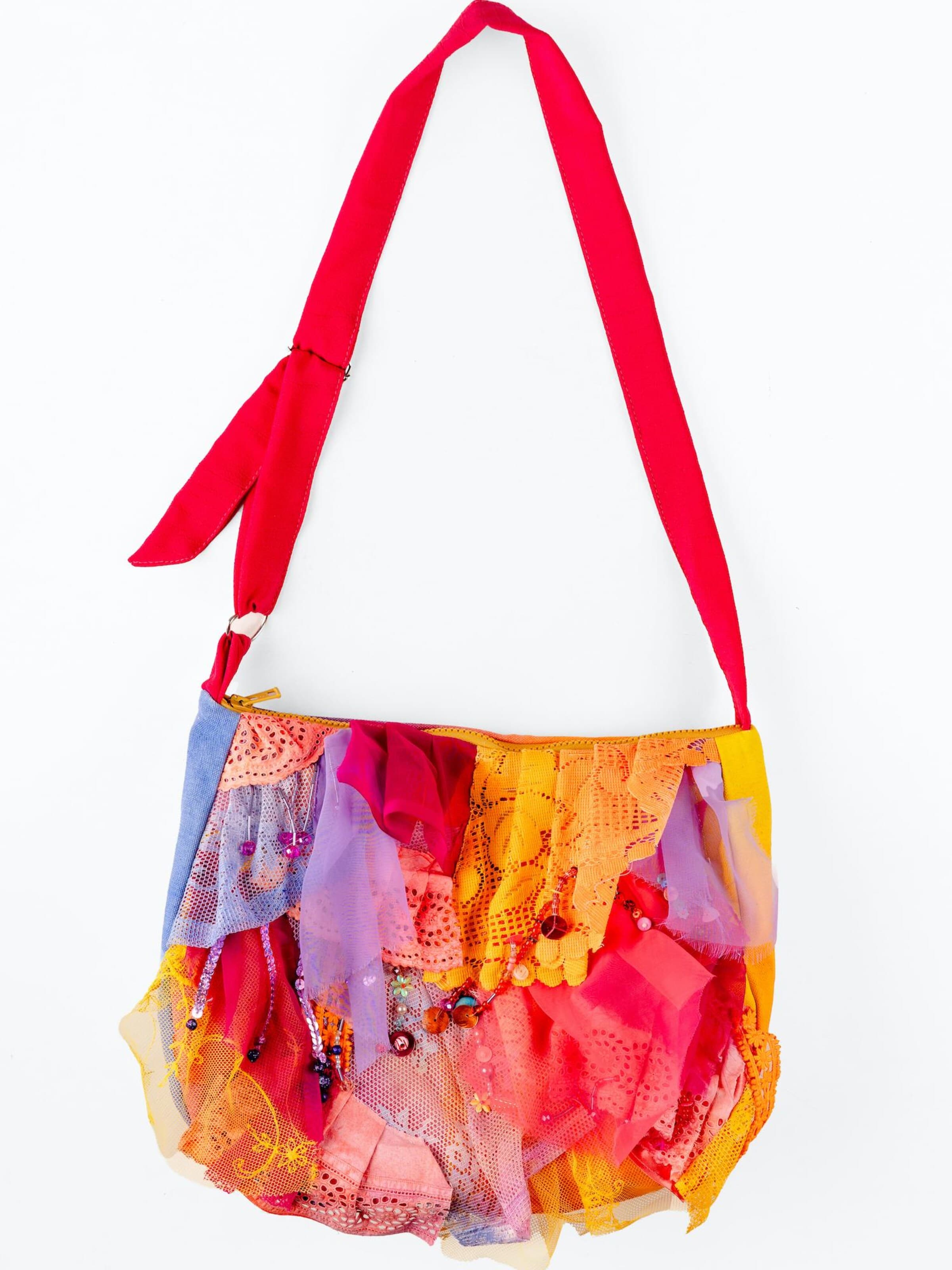 Sophia Pirrera Handbag 'Tramonto' in Pink: front